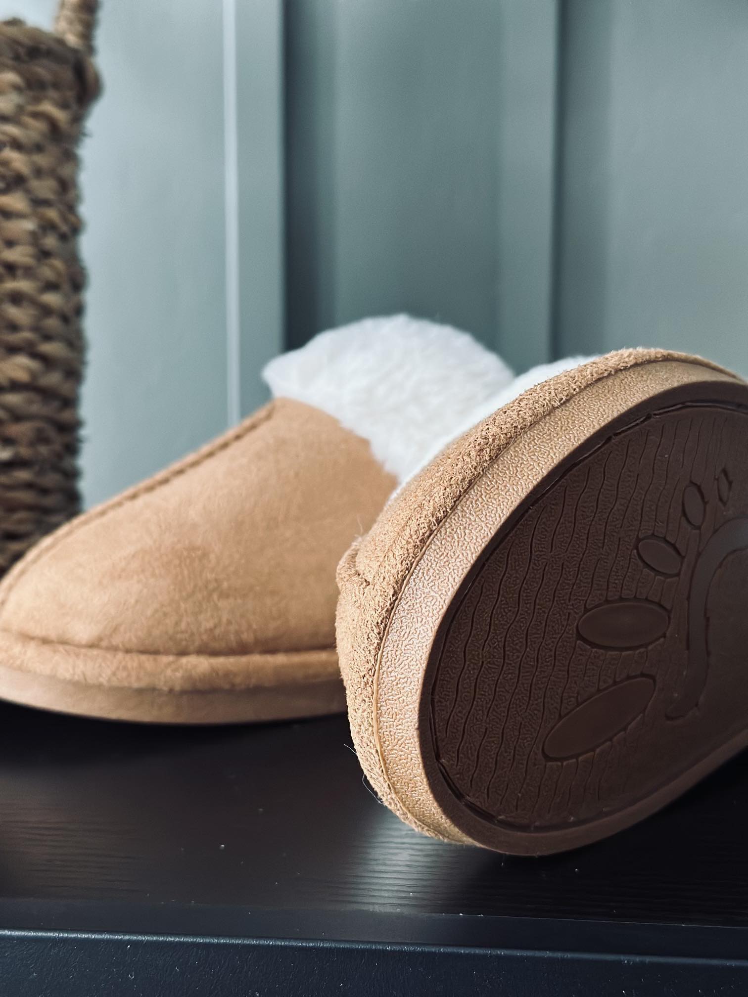 Slippers Cognac