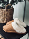 Slippers Cognac